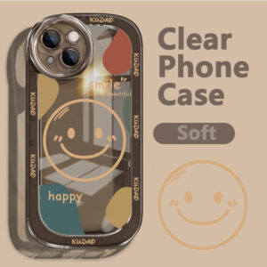 Case Emoji iPhone 14/Apple 13 pro Transparente